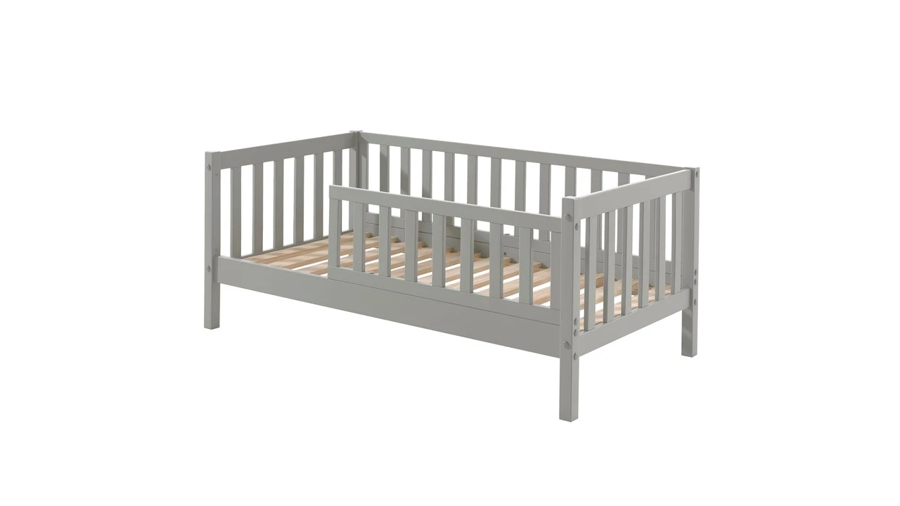 Vipack Toddler 70 Peuterbed - Wit Grenenhout met Verticale Latten (70x140 cm) 5 Vipack Toddler 70 Peuterbed - Wit Grenenhout met Verticale Latten (70x140 cm) - Afbeelding 3