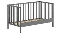 Dino Babyledikant 70x140 cm met Verzorgingstafel - Complete Babykamer Set - Wit -Beter Bed Winkel Babyledikant Dino met verzorgingstafel antraciet 6