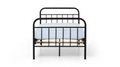 Bed Alex 1-persoons Zwart Metaal – Modern Industrieel Spijlenbed voor Tienerkamer 15 Bed Alex 1-persoons Zwart Metaal – Modern Industrieel Spijlenbed voor Tienerkamer -Beter Bed Winkel Bed Alex 1 persoons zwart 5