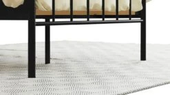 Bed Alex 1-persoons Zwart Metaal – Modern Industrieel Spijlenbed voor Tienerkamer 16 Bed Alex 1-persoons Zwart Metaal – Modern Industrieel Spijlenbed voor Tienerkamer -Beter Bed Winkel Bed Alex 1 persoons zwart 6