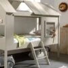 Vipack Boomhutbed Charlotte Beige & Zandgrijs – Avontuurlijk Kinderbed met Kapstok 2 Vipack Boomhutbed Charlotte Beige & Zandgrijs – Avontuurlijk Kinderbed met Kapstok -Beter Bed Winkel Bed Boomhut Charlotte