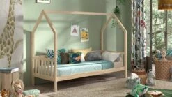 Bed Cabane Met Hekje