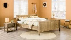 Bed Columbo Naturel Grenenhout β Massief Houten Design Ledikant
