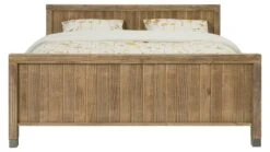 Bed Columbo Naturel Grenenhout – Massief Houten Design Ledikant -Beter Bed Winkel Bed Columbo bruin 2