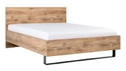 Bed Craft Industrieel Licht Eiken met Stalen Frame – Robuust Design Ledikant -Beter Bed Winkel Bed Craft eiken 3