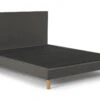 Bed Eazi Gestoffeerd Bedframe inclusief Hoofdbord β Modern Design met Wasbare Hoes 1 Bed Eazi Gestoffeerd Bedframe inclusief Hoofdbord β Modern Design met Wasbare Hoes -Beter Bed Winkel Bed Eazi inclusief hoofdbord donkergrijs
