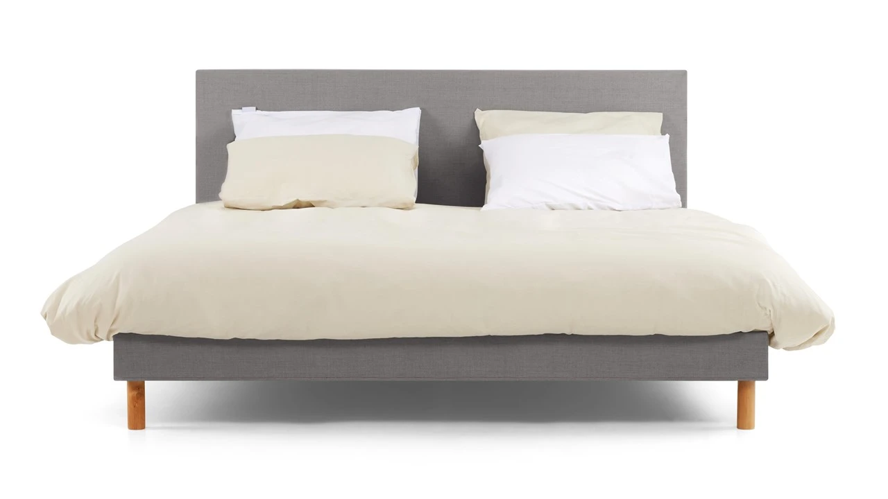 Bed Eazi Compleet β Modern Gestoffeerd Bedframe met Hoofdbord en Bridge Matras 4 Bed Eazi Compleet β Modern Gestoffeerd Bedframe met Hoofdbord en Bridge Matras - Afbeelding 2