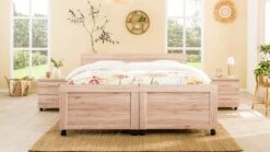 Bed Elba Uitrijdbaar – Deelbaar Tweepersoons Comfortbed met Hoge Instap -Beter Bed Winkel Bed Elba uitrijdbaar naturel 2