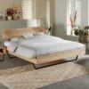 Bed Elessar Raw Blank Eiken met Zwart Staal – Robuust Industrieel Bedframe 1 Bed Elessar Raw Blank Eiken met Zwart Staal – Robuust Industrieel Bedframe -Beter Bed Winkel Bed Elessar Raw eiken