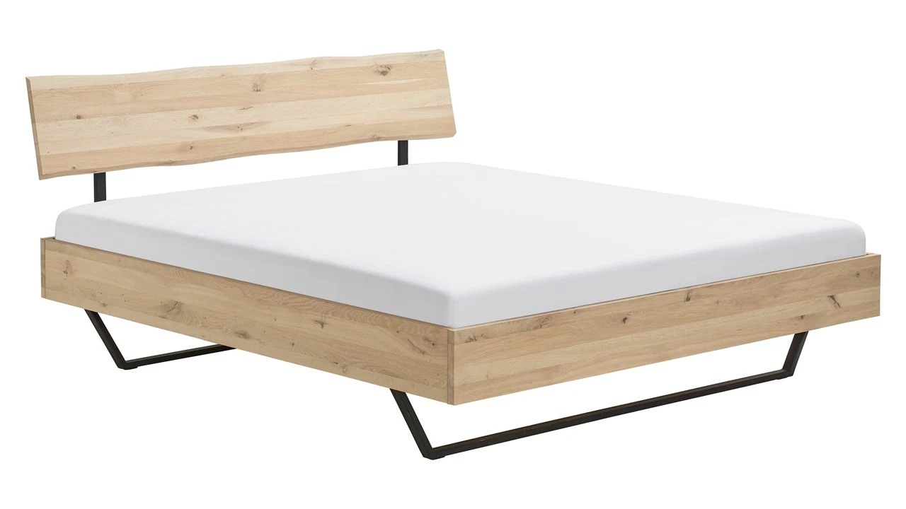 Bed Elessar Raw Blank Eiken met Zwart Staal – Robuust Industrieel Bedframe 7 Bed Elessar Raw Blank Eiken met Zwart Staal – Robuust Industrieel Bedframe - Afbeelding 5