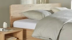 Bed Elessar Rondo – Massief Eikenhout – Naturel met Zwarte Stalen Poten -Beter Bed Winkel Bed Elessar Rondo eiken 6