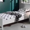 Vipack Erik Kinderbed - Tijdloos Wit Design - Eenpersoonsbed 90x200 -Beter Bed Winkel Bed Erik wit