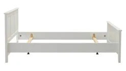 Bed Fontana Wit MDF - Landelijk Tweepersoonsbed met Groot Hoofdbord -Beter Bed Winkel Bed Fontana wit 2