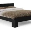 Bed Fresh 450 Wit met Hoofdbord β Modern MDF Design Ledikant (45 cm Instaphoogte) 1 Bed Fresh 450 Wit met Hoofdbord β Modern MDF Design Ledikant (45 cm Instaphoogte) -Beter Bed Winkel Bed Fresh 450 met hoofdbord zwart