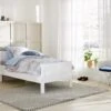 Comfortbed Gavi - Eenpersoons Bed met Hoge Instap - Wit MDF Design 1 Comfortbed Gavi - Eenpersoons Bed met Hoge Instap - Wit MDF Design -Beter Bed Winkel Bed Gavi wit