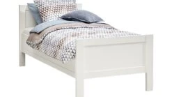 Comfortbed Gavi - Eenpersoons Bed met Hoge Instap - Wit MDF Design -Beter Bed Winkel Bed Gavi wit 3