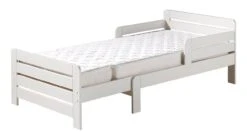 Vipack Jumper Meegroeibed Wit – Inclusief Opberglade en 2-Delig Matras 160+40cm -Beter Bed Winkel Bed Jumper met lade en matrs 160 40cm 5