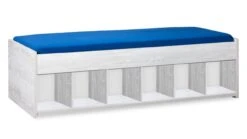 Bed Lagoon Kinderbed & Tienerbed - Personaliseerbaar Design met Hoge Instap -Beter Bed Winkel Bed Lagoon licht eiken