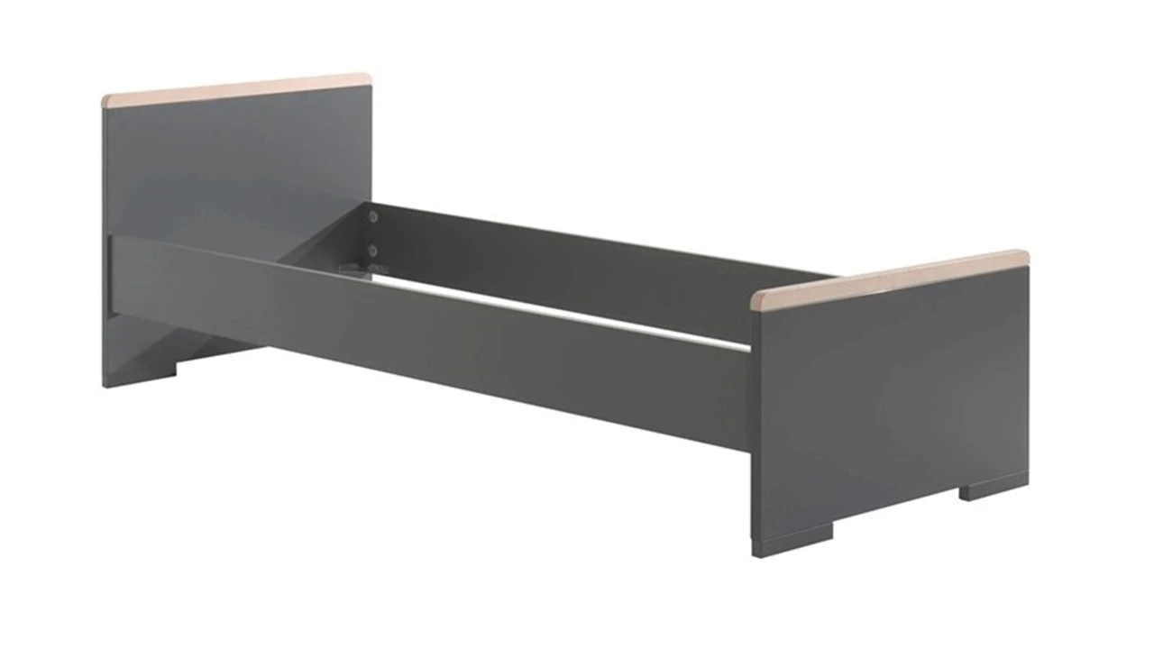 Vipack Londen Kinderbed Wit - Modern Eenpersoonsbed 90x200 cm 4 Vipack Londen Kinderbed Wit - Modern Eenpersoonsbed 90x200 cm - Afbeelding 2