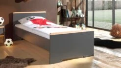 Vipack Londen Kinderbed Wit - Modern Eenpersoonsbed 90x200 cm