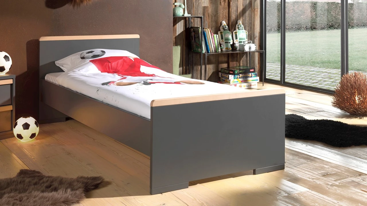 Vipack Londen Kinderbed Wit - Modern Eenpersoonsbed 90x200 cm 3 Vipack Londen Kinderbed Wit - Modern Eenpersoonsbed 90x200 cm