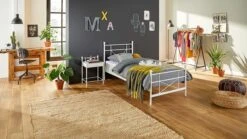 Milano 1-persoonsbed - Modern Industrieel Metalen Frame - Kinderbed