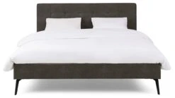 Bed Noëlle – Luxe Gestoffeerd Bedframe met Geknoopt Hoofdbord & Zwarte Poten -Beter Bed Winkel Bed Noel 3