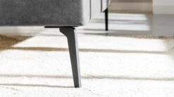 Bed Novelle - Modern Ecoleer Bedframe met Zwarte Metalen Poten 19 Bed Novelle - Modern Ecoleer Bedframe met Zwarte Metalen Poten -Beter Bed Winkel Bed Novelle antraciet 8