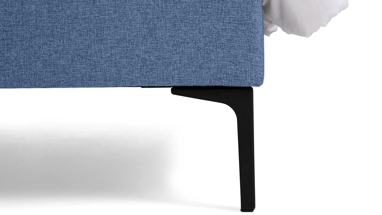 Bed Noor Gestoffeerd Bedframe β Modern Design met Organische Ronde Vormen 8 Bed Noor Gestoffeerd Bedframe β Modern Design met Organische Ronde Vormen - Afbeelding 6