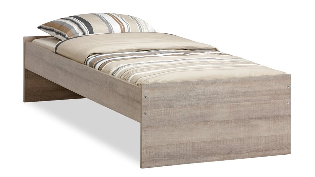 Bed Pep Eikenkleur – Industrieel Tienerbed Kinderkamer Serie 3 Bed Pep Eikenkleur – Industrieel Tienerbed Kinderkamer Serie