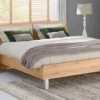 Bed Glasgow Warm Houtlook β Industrieel Modern Design Bedframe 2 Bed Glasgow Warm Houtlook β Industrieel Modern Design Bedframe -Beter Bed Winkel Bed Portland