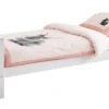 Flexworld Bed Puck Wit β Massief Grenenhout Kinderbed met Verticale Groeven 2 Flexworld Bed Puck Wit β Massief Grenenhout Kinderbed met Verticale Groeven -Beter Bed Winkel Bed Puck wit
