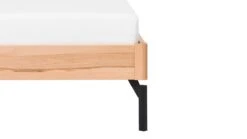 Karlsson Bed Sky - Massief Houten Bedframe met Metalen Poten & Zwevend Hoofdbord -Beter Bed Winkel Bed Sky beuken met hoofdbord hout en poot metaal 2