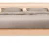 Karlsson Bed Sky - Massief Houten Bedframe met Metalen Poten & Zwevend Hoofdbord 2 Karlsson Bed Sky - Massief Houten Bedframe met Metalen Poten & Zwevend Hoofdbord -Beter Bed Winkel Bed Sky beuken met hoofdbord hout en poot metaal beuken