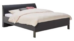 Bed Suite Met Rawsteel Poten β Modern Design Bedframe met Gebogen Hoofdbord 12 Bed Suite Met Rawsteel Poten β Modern Design Bedframe met Gebogen Hoofdbord -Beter Bed Winkel Bed Suite met rawsteel poten grafiet grafiet 2