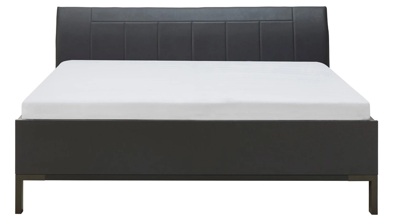 Bed Suite Met Rawsteel Poten β Modern Design Bedframe met Gebogen Hoofdbord 8 Bed Suite Met Rawsteel Poten β Modern Design Bedframe met Gebogen Hoofdbord - Afbeelding 6