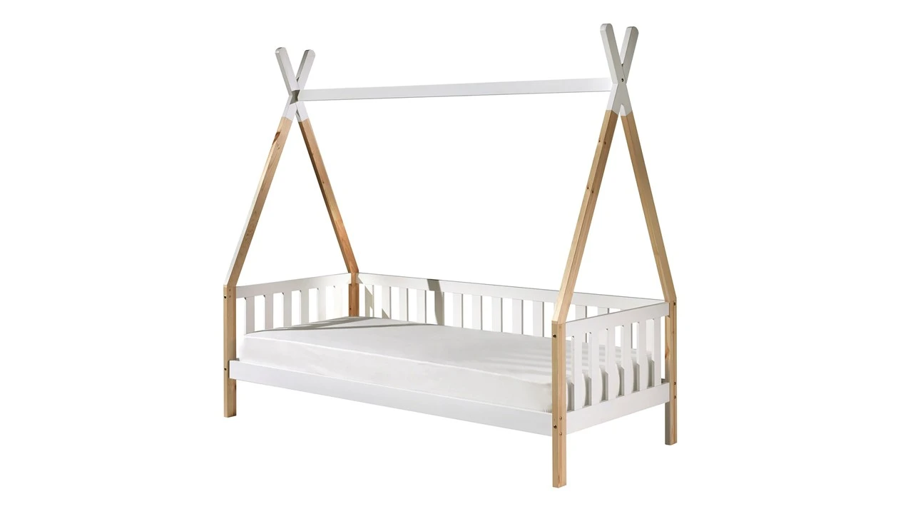 Vipack Bed Tipi Verhoogd – Massief Grenen Kinderbed met Huisjes-Design 6 Vipack Bed Tipi Verhoogd – Massief Grenen Kinderbed met Huisjes-Design - Afbeelding 4