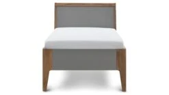 Bed Topaz Modern Design Tweepersoonsbed - MDF & Grenenhout - Tijdloos Frame -Beter Bed Winkel Bed Topaz grijs 5