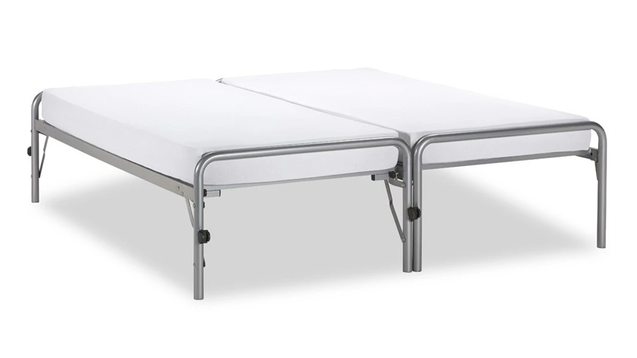 Bed met Onderschuifbed Doppia – Ruimtebesparend Logeerbed inclusief Bedbodems 4 Bed met Onderschuifbed Doppia – Ruimtebesparend Logeerbed inclusief Bedbodems - Afbeelding 2