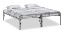 Bed met Onderschuifbed Doppia – Ruimtebesparend Logeerbed inclusief Bedbodems 13 Bed met Onderschuifbed Doppia – Ruimtebesparend Logeerbed inclusief Bedbodems -Beter Bed Winkel Bed onderschuifBed Doppia zilver 5