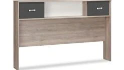 Bedkast Pep Eiken Look - Multifunctionele Bedomloop met Schuifdeuren