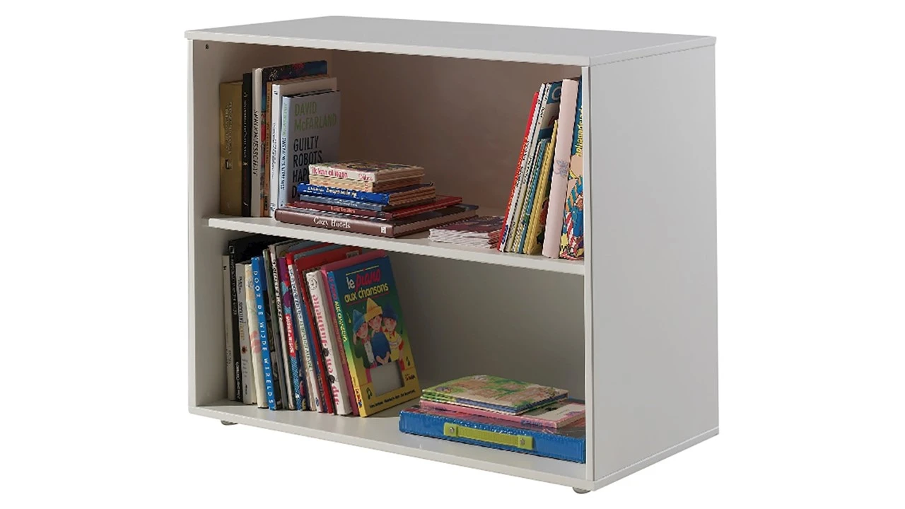 Boekenkast Pino/Scott Naturel Grenenhout – Compacte Kast voor Halfhoogslaper 4 Boekenkast Pino/Scott Naturel Grenenhout – Compacte Kast voor Halfhoogslaper - Afbeelding 2