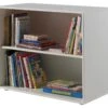 Boekenkast Pino/Scott Naturel Grenenhout – Compacte Kast voor Halfhoogslaper 1 Boekenkast Pino/Scott Naturel Grenenhout – Compacte Kast voor Halfhoogslaper -Beter Bed Winkel Boekenkast voor halfhoogslaper Pino wit