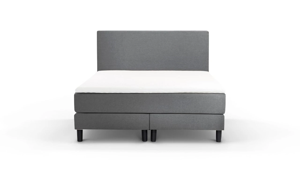 Box Ambra Vlak β Luxe Boxspring met Gestoffeerd Matras, Topper & Verstelbaar Hoofdbord 7 Box Ambra Vlak β Luxe Boxspring met Gestoffeerd Matras, Topper & Verstelbaar Hoofdbord - Afbeelding 5