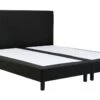 Boxspring Ambra Vlak Lichtgrijs – In Hoogte Verstelbaar Hoofdbord Zonder Matras 1 Boxspring Ambra Vlak Lichtgrijs – In Hoogte Verstelbaar Hoofdbord Zonder Matras -Beter Bed Winkel Box Ambra vlak zonder matras zwart