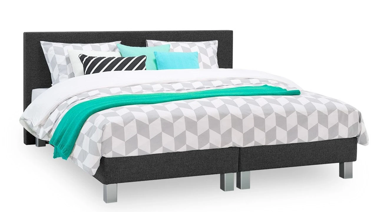 Box Lugo Deluxe Vlak Boxspring - Complete Set met Bridge Matras & Hoofdbord 3 Box Lugo Deluxe Vlak Boxspring - Complete Set met Bridge Matras & Hoofdbord