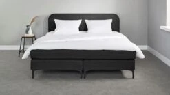 Manchester Complete Boxspring Set - Inclusief Bonell Matras, Topper & Verstelbaar Hoofdbord