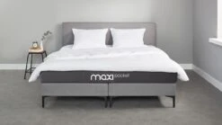 Box Oxford Complete Boxspringset met Maxi Pocket Matras en Verstelbaar Hoofdbord