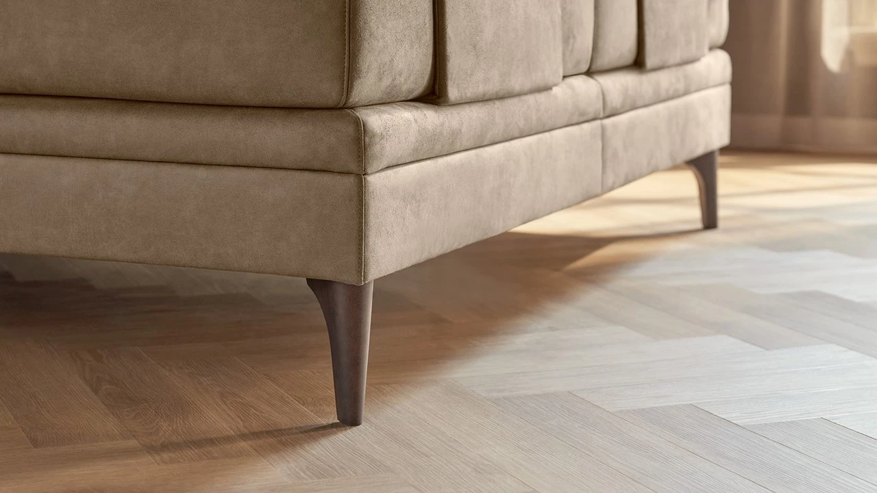 Karlsson Attraktiv Lykka Elektrisch Verstelbare Boxspring – Beige Stof & Lederlook Lever – Luxe Designbed 7 Karlsson Attraktiv Lykka Elektrisch Verstelbare Boxspring – Beige Stof & Lederlook Lever – Luxe Designbed - Afbeelding 5