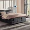 Karlsson Autentik Tunn Elektrisch Verstelbare Boxspring – Donkergrijs Melange Design 2 Karlsson Autentik Tunn Elektrisch Verstelbare Boxspring – Donkergrijs Melange Design -Beter Bed Winkel Boxspring Autentik Tunn verstelbaar met gestoffeerd matras anthracite